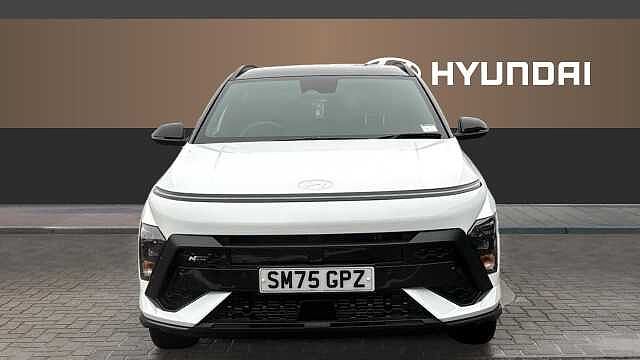 Hyundai KONA 1.6T 138 N Line 5dr DCT Petrol Hatchback Special Solid - Atlas White