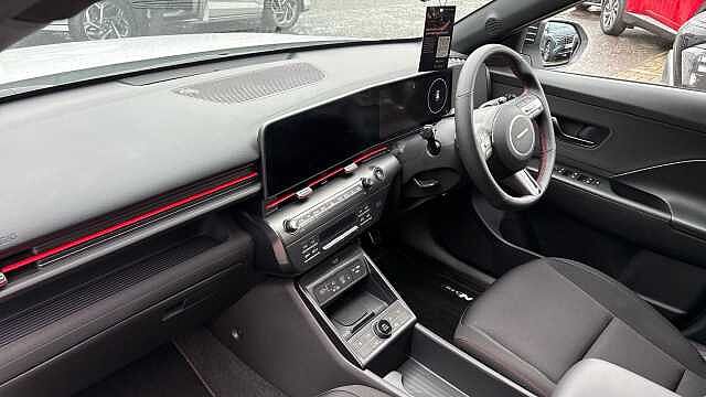 Hyundai KONA 1.6T 138 N Line 5dr DCT Petrol Hatchback Special Solid - Atlas White