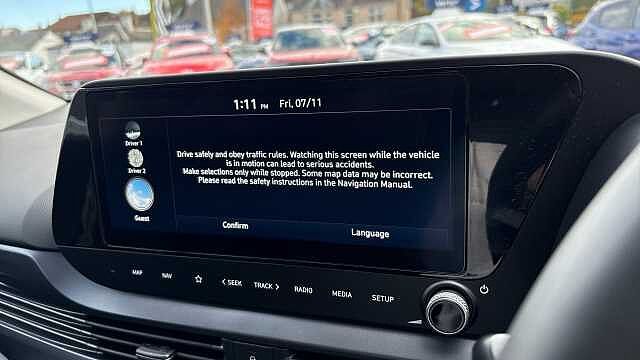 Hyundai BAYON 1.0 TGDi Ultimate 5dr DCT Petrol Hatchback Vibrant Blue - Pearl