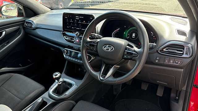 Hyundai I30 1.5T GDi N Line 5dr Petrol Hatchback Red