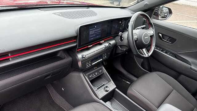 Hyundai KONA 160kW N Line 65kWh 5dr Auto Electric Hatchback Red