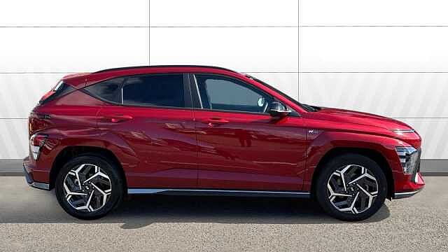 Hyundai KONA 1.6T 138 N Line 5dr Petrol Hatchback Red