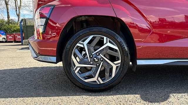 Hyundai KONA 1.6T 138 N Line 5dr Petrol Hatchback Red