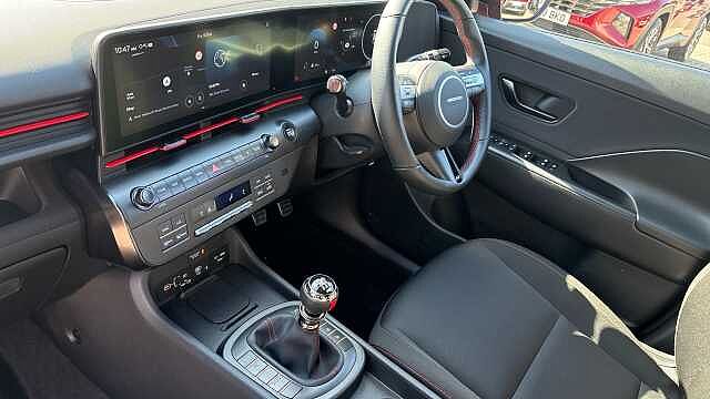 Hyundai KONA 1.6T 138 N Line 5dr Petrol Hatchback Red