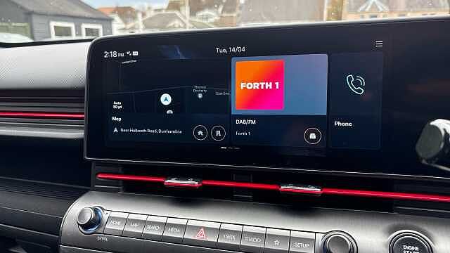 Hyundai KONA 1.6T 138 N Line 5dr Petrol Hatchback Red