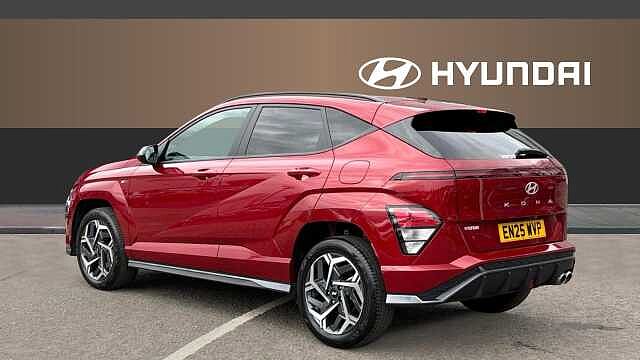 Hyundai KONA 1.6T 138 N Line 5dr Petrol Hatchback Red