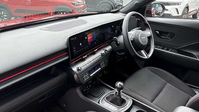 Hyundai KONA 1.6T 138 N Line 5dr Petrol Hatchback Red