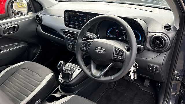 Hyundai I10 1.0 [63] Advance 5dr Auto [Nav] Petrol Hatchback Aurora Grey - Pearl