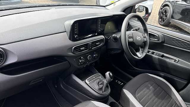Hyundai I10 1.0 [63] Advance 5dr Auto [Nav] Petrol Hatchback Aurora Grey - Pearl