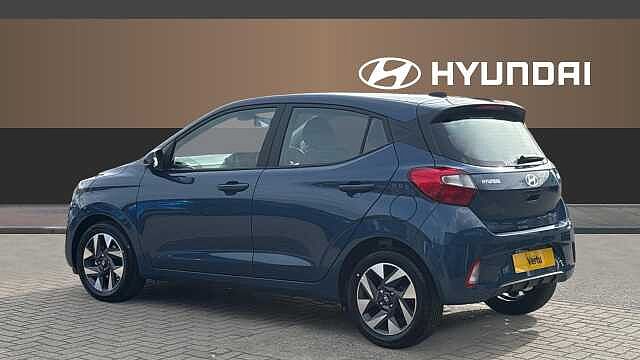 Hyundai I10 1.0 [63] Advance 5dr Auto [Nav] Petrol Hatchback Vibrant Blue - Pearl