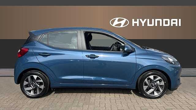Hyundai I10 1.0 [63] Advance 5dr Auto [Nav] Petrol Hatchback Vibrant Blue - Pearl