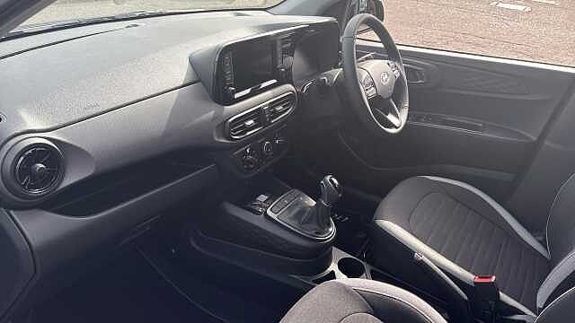 Hyundai I10 1.0 [63] Advance 5dr Auto [Nav] Petrol Hatchback Vibrant Blue - Pearl