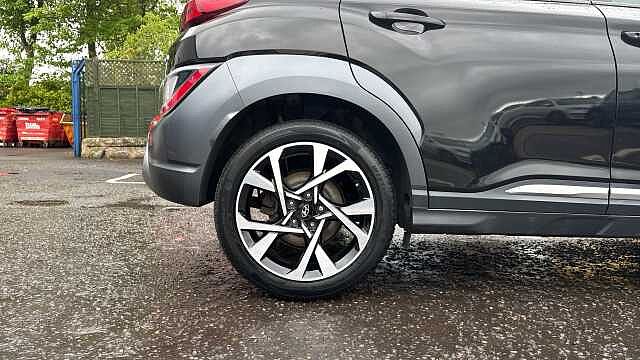 Hyundai KONA 1.0 TGDi 48V MHEV Premium 5dr Petrol Hatchback Black