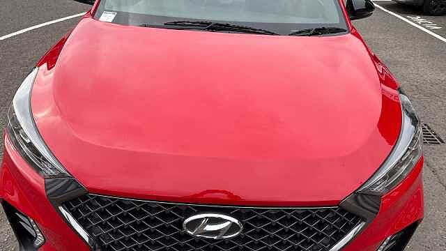 Hyundai TUCSON 1.6 CRDi 48V MHD 136 N Line 5dr 2WD DCT Diesel Estate Red