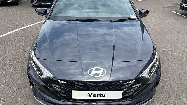 Hyundai I20 1.0T GDi 90 Black Line 5dr DCT Petrol Hatchback Pearl - Aurora Grey