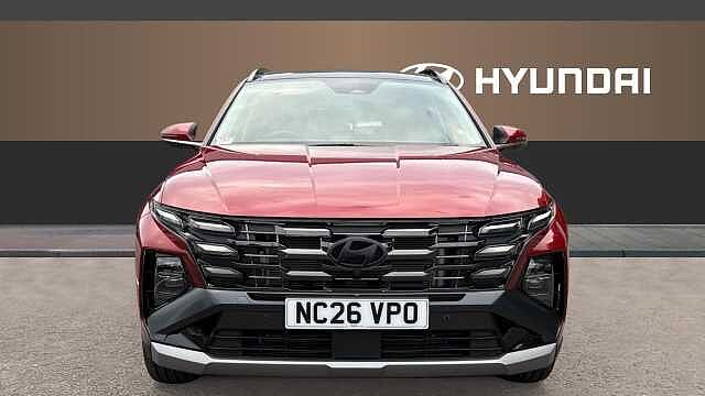 Hyundai TUCSON 1.6T 180 Ultimate 5dr 4WD DCT Petrol Estate Red
