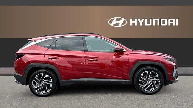 Hyundai TUCSON 1.6T 180 Ultimate 5dr 4WD DCT Petrol Estate Red