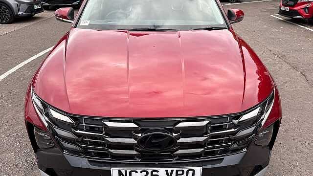 Hyundai TUCSON 1.6T 180 Ultimate 5dr 4WD DCT Petrol Estate Red