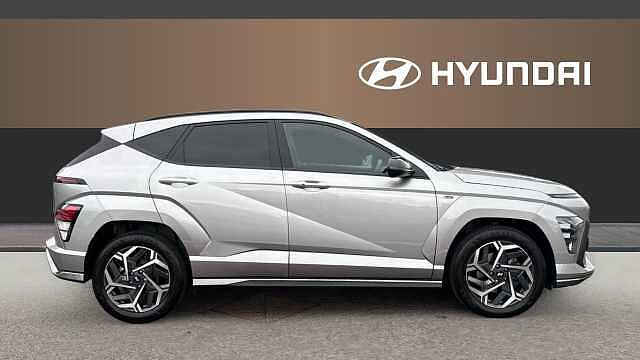 Hyundai KONA 1.6T 138 N Line 5dr Petrol Hatchback Silver