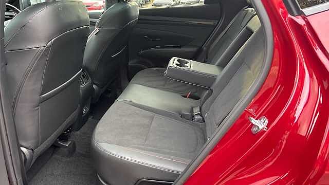 Hyundai TUCSON 1.6 TGDi Hybrid 230 N Line S 5dr 2WD Auto Hybrid Estate Red