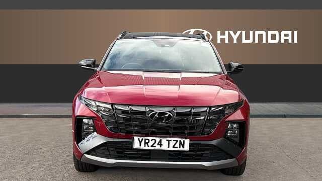 Hyundai TUCSON 1.6 TGDi Hybrid 230 N Line S 5dr 2WD Auto Hybrid Estate Red