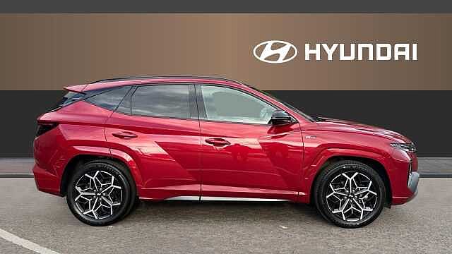 Hyundai TUCSON 1.6 TGDi Hybrid 230 N Line S 5dr 2WD Auto Hybrid Estate Red