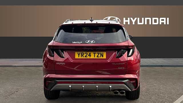 Hyundai TUCSON 1.6 TGDi Hybrid 230 N Line S 5dr 2WD Auto Hybrid Estate Red